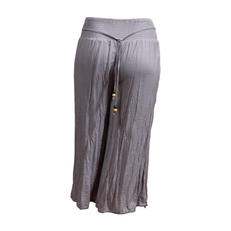 Pantalon fluide H3 grande taille gris (dos)