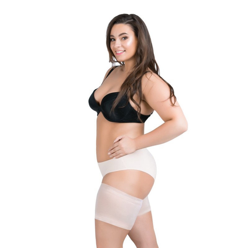 Bandes anti frottement de cuisses grande taille julimex coloris naturel vue portée