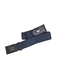 Ceinture extensible bleue sans boucle grande taille pour femme